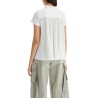 pleated back t-shirt