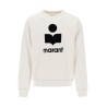 mikoy flocked logo sweatshirt