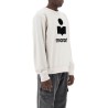 mikoy flocked logo sweatshirt