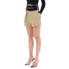 cotton and nylon shorts with branded waistband