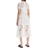 midi lace dress in seven