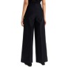 zip-front wide trousers