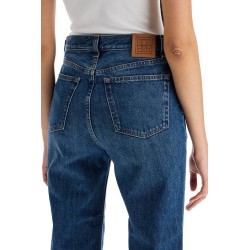 classic cut cropped jeans