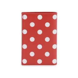 polka-dot bifold wallet