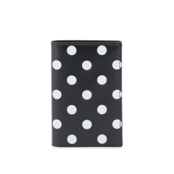 polka-dot bifold wallet