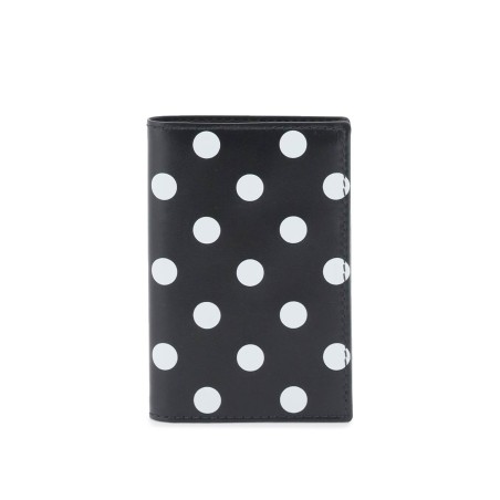 polka-dot bifold wallet