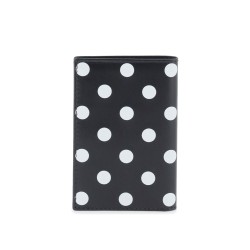 polka-dot bifold wallet