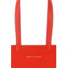 leather tote bag with logo