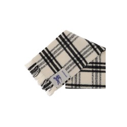 check wool scarf