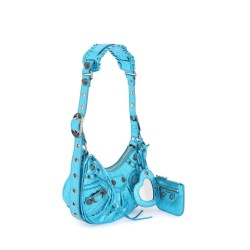 metallized arena leather le cagole xs bag