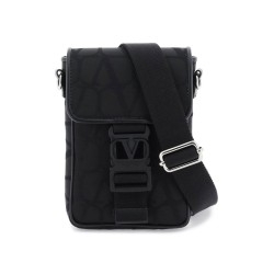 black iconographe mini crossbody bag