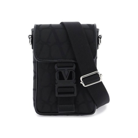 black iconographe mini crossbody bag