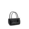 patent leather small shoulder bag