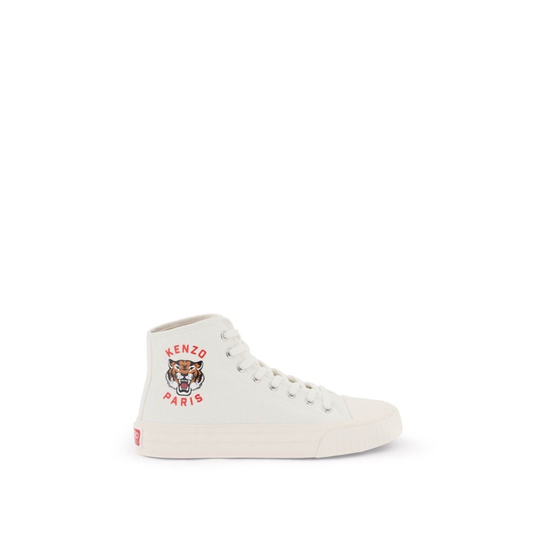 canvas high-top sneakers