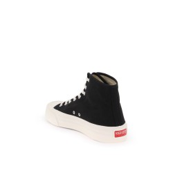 canvas high-top sneakers