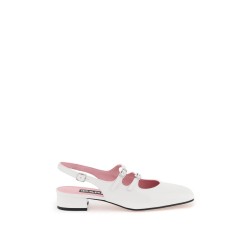 patent leather pêche slingback mary jane