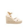 lurex bromelia wedge sandals