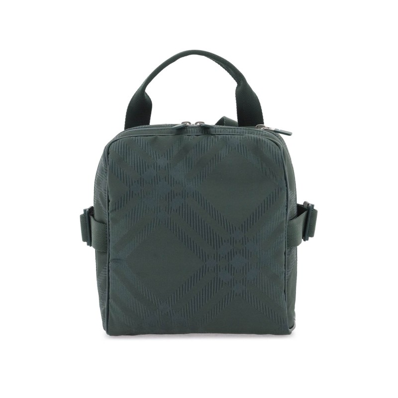 "jacquard check-in shoulder bag