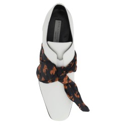 platform elyse loafers eith printed band