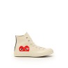 comme des garçons play x converse sneakers hi-top 70 chuck