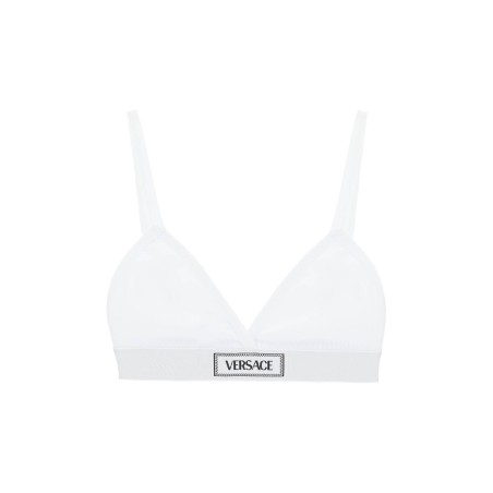 '90s logo ribbed bralette