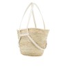 raffia voyou medium shoulder bag