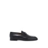 smooth leather loafers with gancini