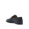 smooth leather loafers with gancini