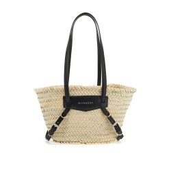 raffia voyou shoulder bag