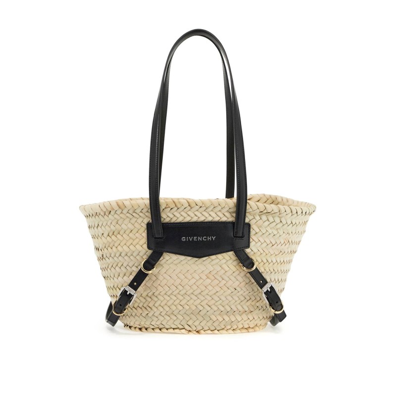 raffia voyou shoulder bag