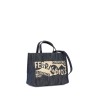 logo printed small tote bag