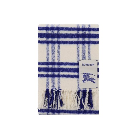 check wool scarf