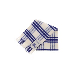 check wool scarf