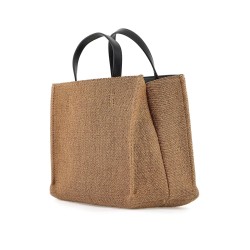 logo printed small tote bag