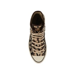 totaloop toile iconographe high-top sneakers