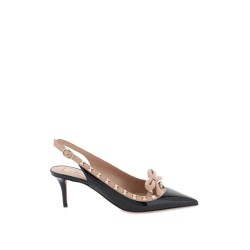 rockstud slingback pumps