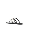 rockstud pvc thong sandals