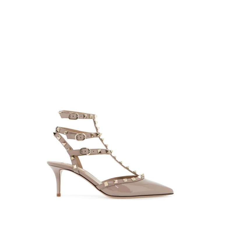 rockstud slingback pumps