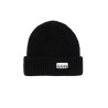 beanie hat with logo patch