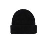 beanie hat with logo patch