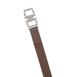 reversible gancini buckle belt