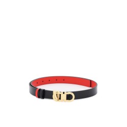 reversible gancini belt