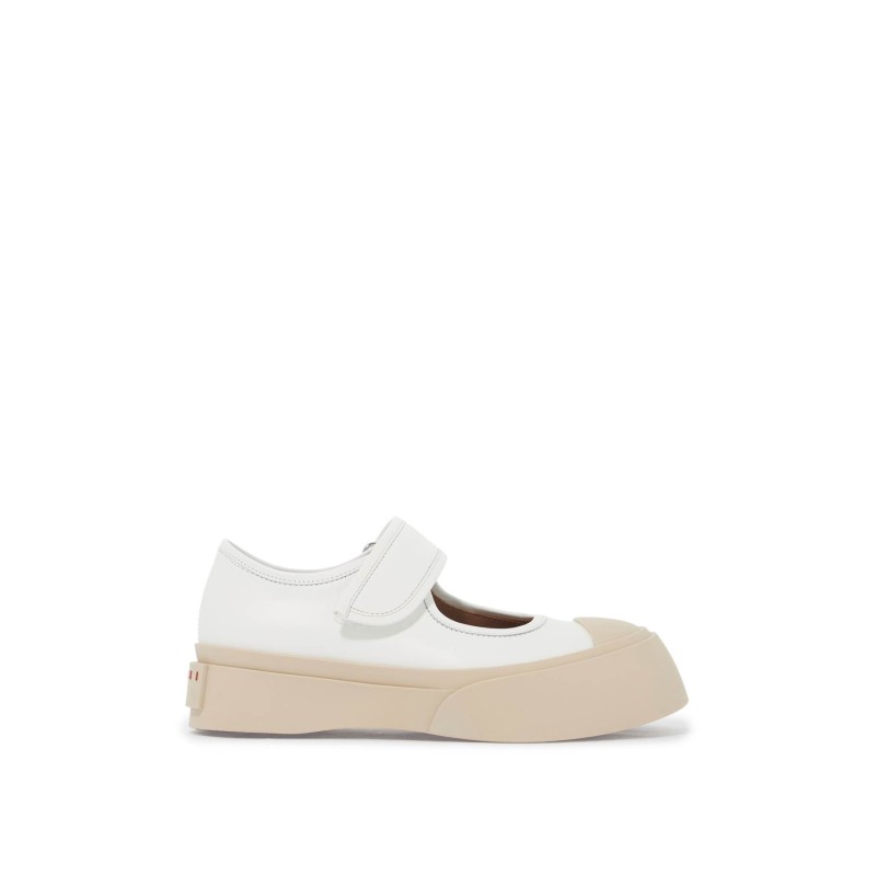 pablo mary jane nappa leather sneakers