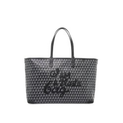 i am a plastic bag zipped motif tote bag