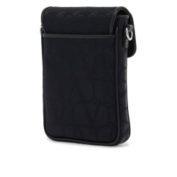 black iconographe mini crossbody bag