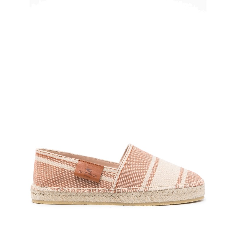 Espadrillas striped canvas