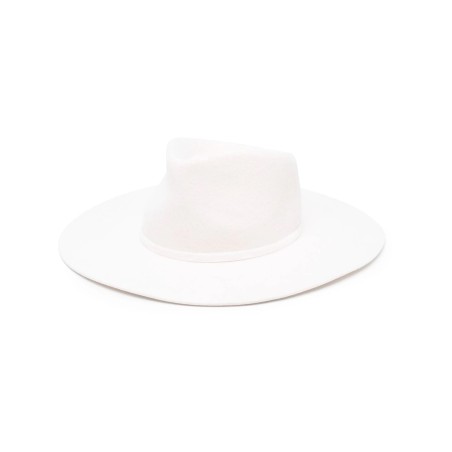 Wide brim felt hat