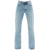 low-rise straight leg jeans