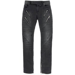 slim fit biker jeans for