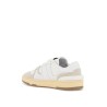 "mesh and leather clay sneakers with